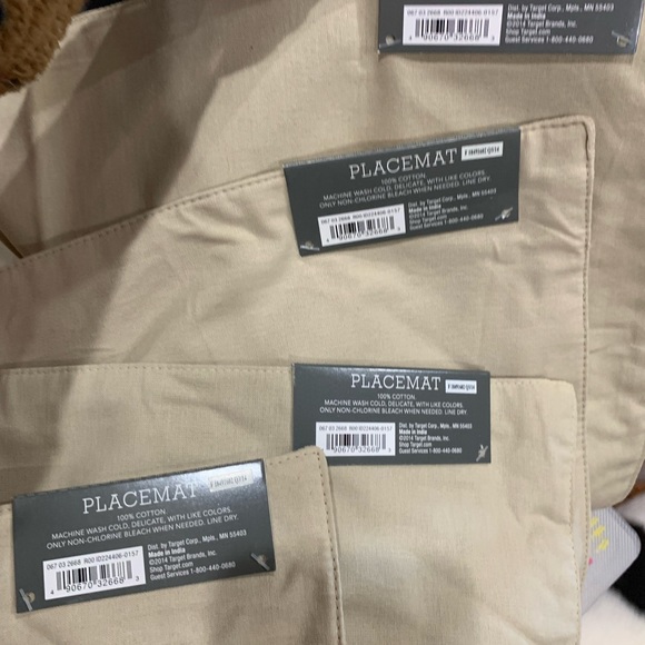 Set of 4 threshold place mats - Picture 3 of 3